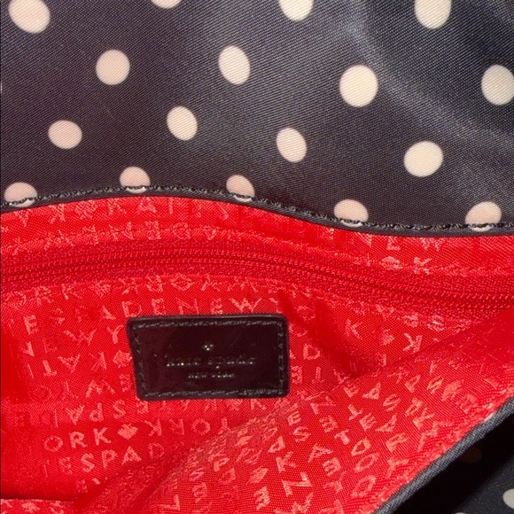 Kate Spade Black Polka Dot Crossbody Bag - Picture 4 of 5